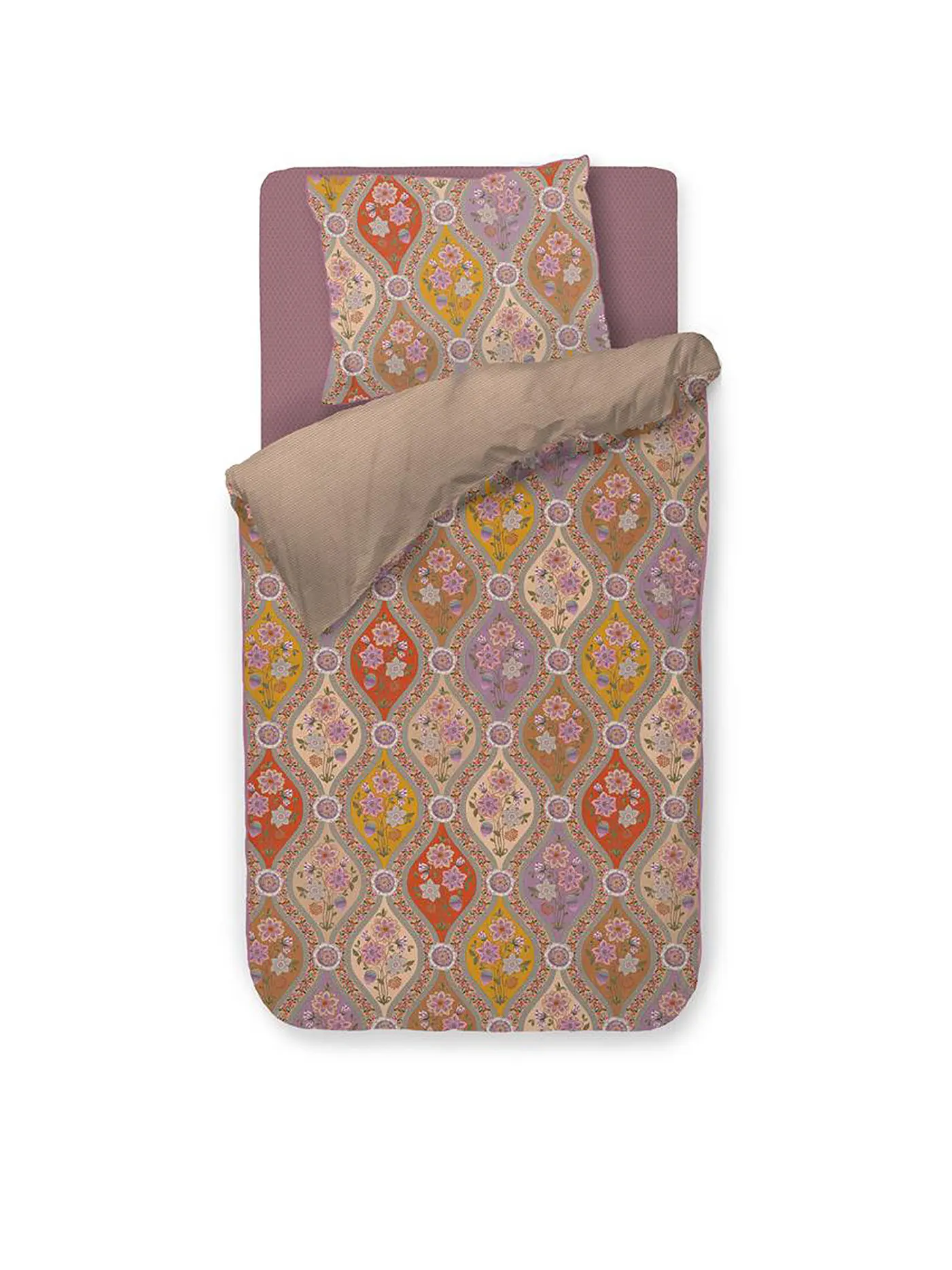 PIP STUDIO | Perkal Bettwäsche ORNAMENTO RAMO 70x90cm/140x200cm Multi | 